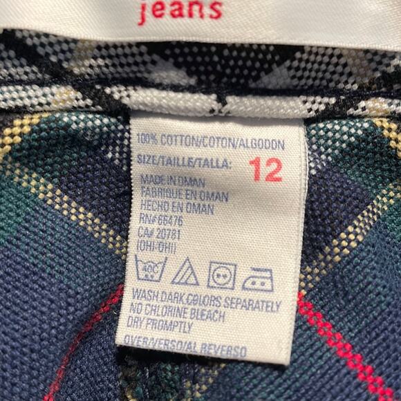 Tommy Hilfiger Plaid Cargo Skirt  - Size 12 - Picture 5 of 6